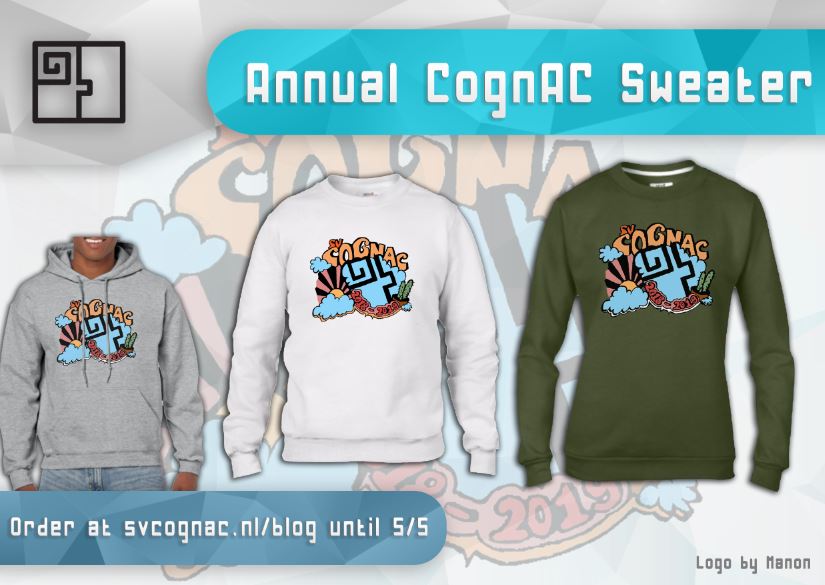 Buy the Limited Edition Annual CognAC Sweater!